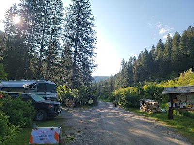 Spire Rock - Bozeman, Idaho campground
