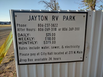 Jayton RV Park - Jayton, Texas campground