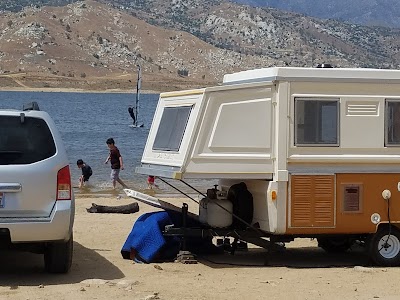 Auxiliary Dam - Lake Isabella, California campground