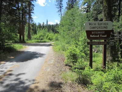 Warm Springs - Conner, Montana campground