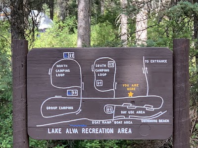 Lake Alva - Seeley Lake, Montana campground