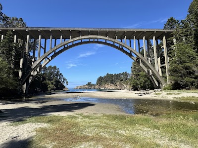 Russian Gulch State Park - Mendocino, California campground
