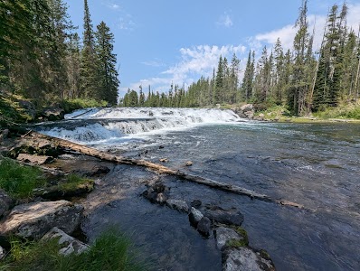 Cave Falls - Alta, Wyoming campground