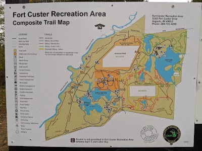 Fort Custer State Rec Area - Augusta, Michigan campground