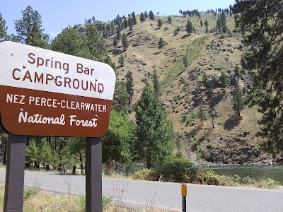 Spring Bar - Riggins, Idaho campground