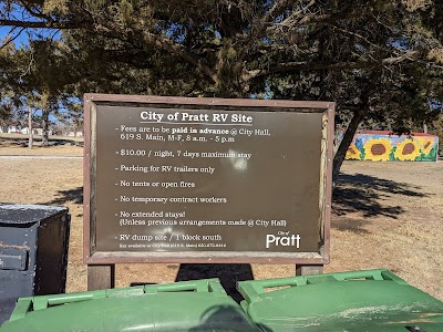 Pratt County Veterans Memorial Park - Pratt, Kansas campground
