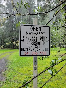Frona County Park - Myrtle Point, Oregon campground