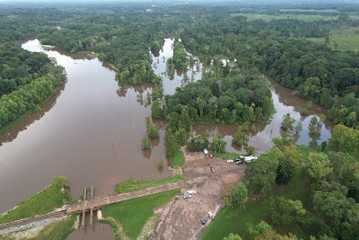 Low Head Dam - Lena, Mississippi campground
