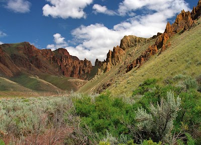 Leslie Gulch Site - Jordan Valley, Oregon campground