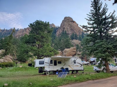 Spillway Campground, Eleven Mile Canyon - Lake George, Colorado campground