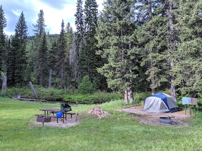 Trail Creek  - Victor - Alta, Idaho campground