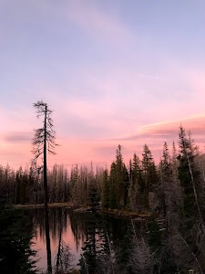 Lava Camp Lake campground