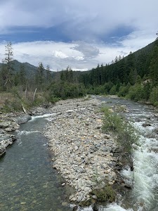 Trinity River - Trinity Center, California campground