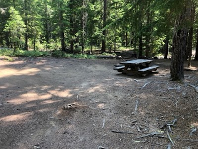 Lake Creek  - Law - Leavenworth, Washington campground