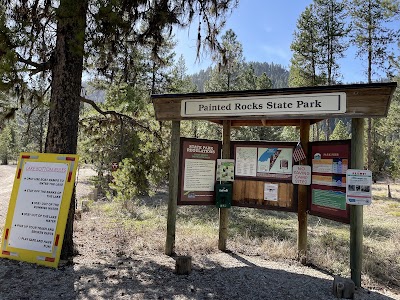 Painted Rocks State Park - Darby, Montana campground