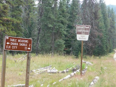 Table Meadows - Elk City, Idaho campground