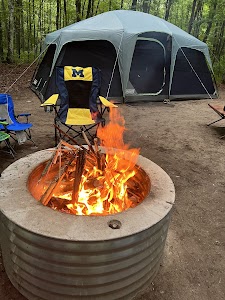 Rifle River State Rec Area - Lupton, Michigan campground