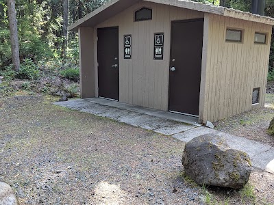 Whispering Falls - Idanha, Oregon campground