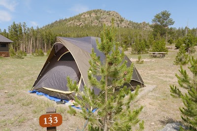 Glacier Basin - Rocky Mountain National Park - Estes Park, Colorado campground