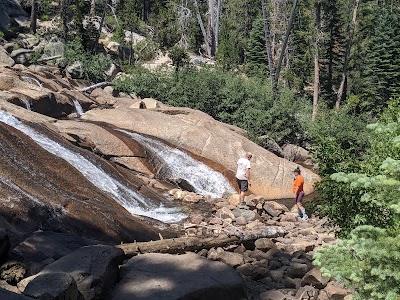 Minaret Falls - Mammoth Lakes, California campground