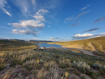 Kortes Reservoir Miracle Mile Dispersed - Hanna, Wyoming campground