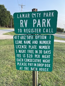 Lamar City Park - Lamar, Missouri campground