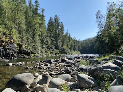 Yaak Falls - Troy, Montana campground